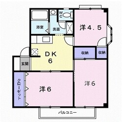 エクセレントハイツIIの物件間取画像